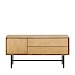 TV-meubel Belvio 125 cm light oak