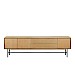 TV-meubel Belvio 205 cm light oak