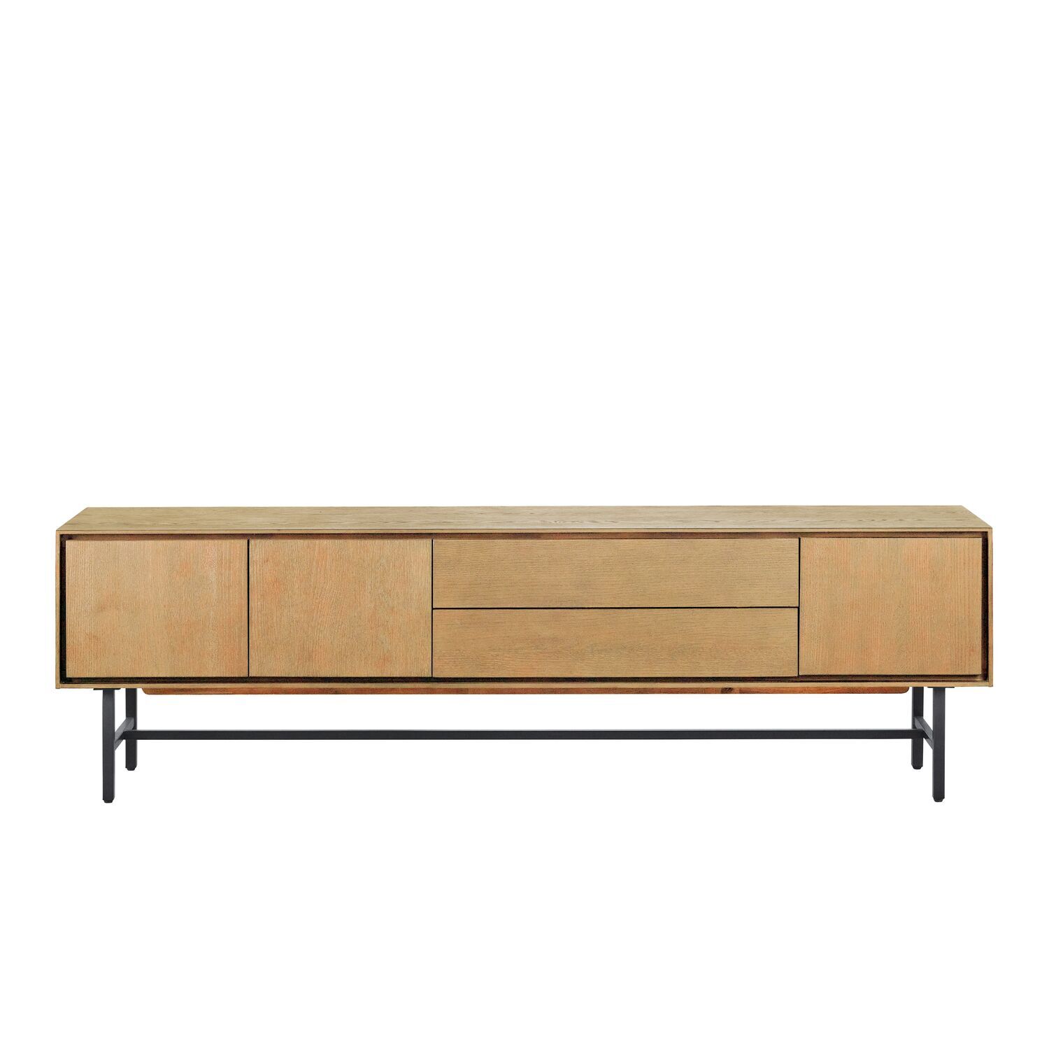 TV-meubel Belvio 205 cm light oak