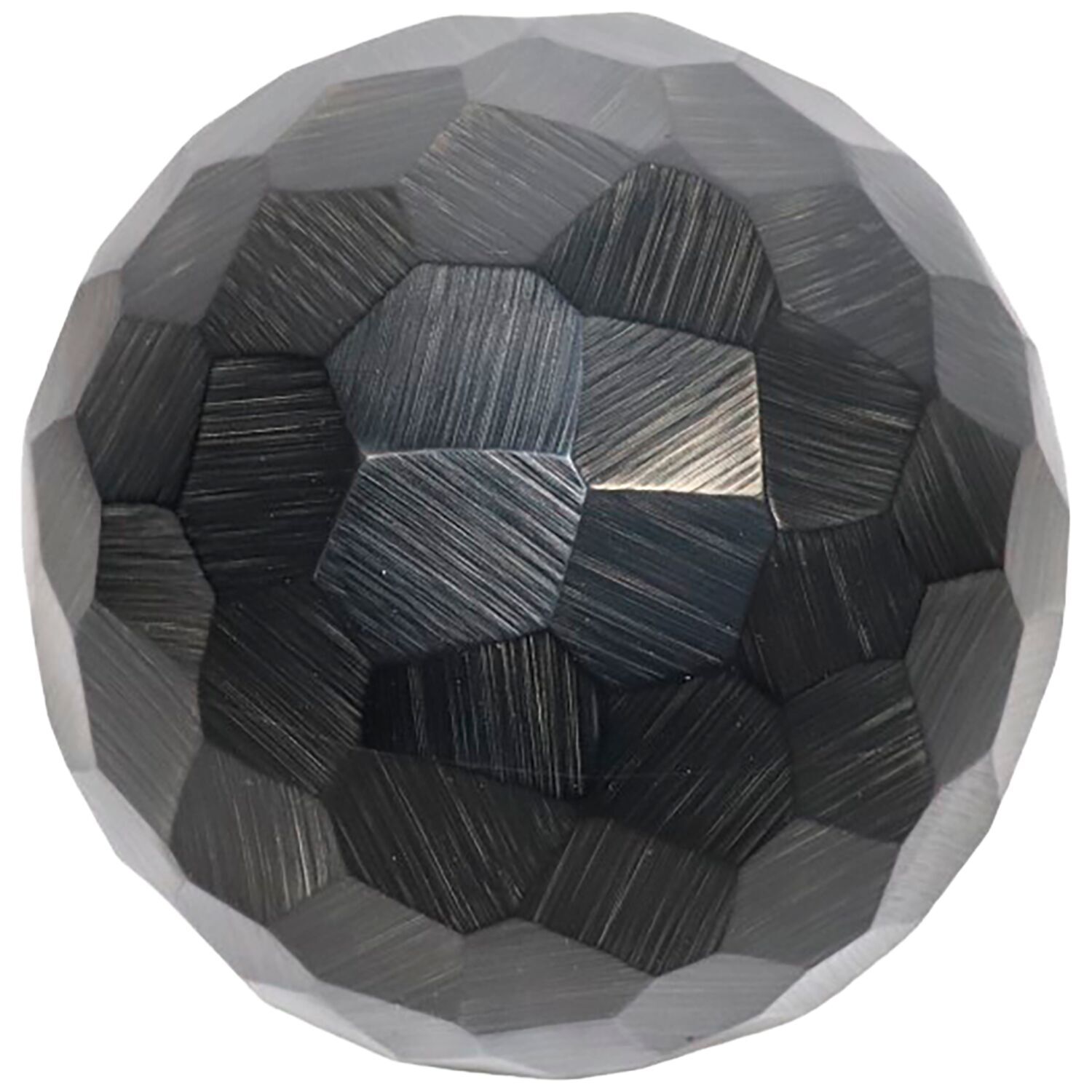 Decoratiebeeld Trebbia bal L zwart