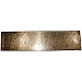 Decoratieschaal Trebbia 20x80 cm rechthoekig brons