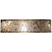 Decoratieschaal Trebbia 7,5x28 cm rechthoekig brons
