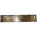 Decoratieschaal Trebbia 7,5x38 cm rechthoekig brons