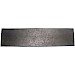 Decoratieschaal Trebbia 15x60 cm rechthoekig zwart