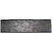 Decoratieschaal Trebbia 7,5x28 cm rechthoekig zwart