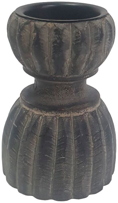 Kandelaar Alessano grijs rond