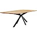 Eettafel Belvio 240x105 cm rechthoekig light oak