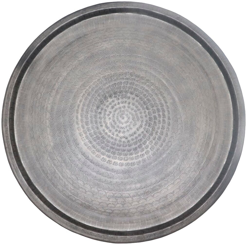 Decoratieschaal Trodena 58 cm rond zwart