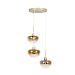 Hanglamp Genua 3-lichts Beige terra