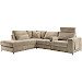 Hoekbank links Licato taupe relaxfunctie excellent comfort