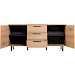 Dressoir Paranno 77x165x42 cm bruin