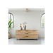 Dressoir Paranno 77x165x42 cm bruin