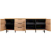 Dressoir Paranno 77x220x42 cm bruin