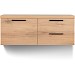 Tv-meubel Paranno 110 cm bruin