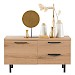 Tv-meubel Paranno 110 cm bruin