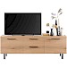 Tv-meubel Paranno 165 cm bruin