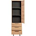 Opbergkast Paranno 197x055x42 cm bruin