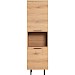 Opbergkast Paranno 197x055x42 cm bruin 2 deurs
