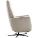 Relaxfauteuil Seduto microvezel beige