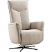 Relaxfauteuil Seduto microvezel beige