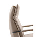 Relaxfauteuil Seduto elektrisch leder beige