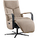 Relaxfauteuil Seduto elektrisch leder beige