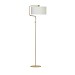 Vloerlamp Quelea zandbeige metaal