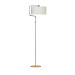 Vloerlamp Quelea zandbeige metaal