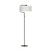 Vloerlamp Quelea bruin metaal