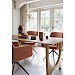 Eettafel Tabiro rechthoekig cashmere bruin 200x100cm