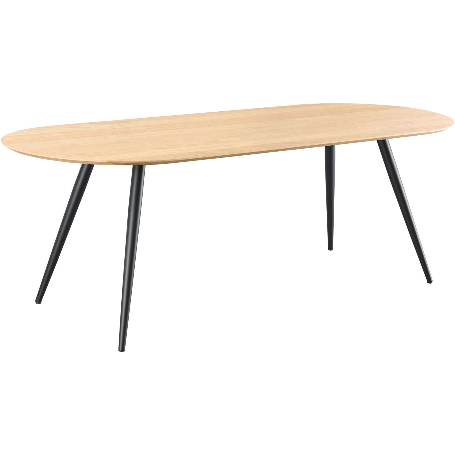 Eettafel Tabiro ovaal eiken 220x90cm
