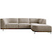 Hoekbank rechts Pantini taupe supreme comfort