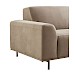 2,5 zitsbank Pantini microleder bruin premium comfort