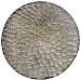 Wandpaneel Pictura 100 cm rond grijs