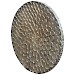 Wandpaneel Pictura 100 cm rond grijs