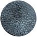 Wandpaneel Pictura 100 cm rond zilver