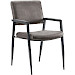 JISCA Armstoel stof zorro antraciet