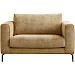 Loveseat Linoza bouclé lichtbruin premium comfort