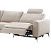 Hoekbank Linoza naturel relaxfunctie rechts premium comfort