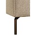 Hoekbank links Linoza taupe supreme comfort