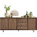 Dressoir Calvo 80x200x45 cm bruin