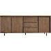 Dressoir Calvo 80x200x45 cm bruin