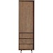 Opbergkast Calvo 202x060x040 cm bruin 3 lades