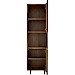 Opbergkast Calvo 202x060x040 cm bruin