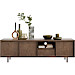 Tv-meubel Calvo 165 cm bruin