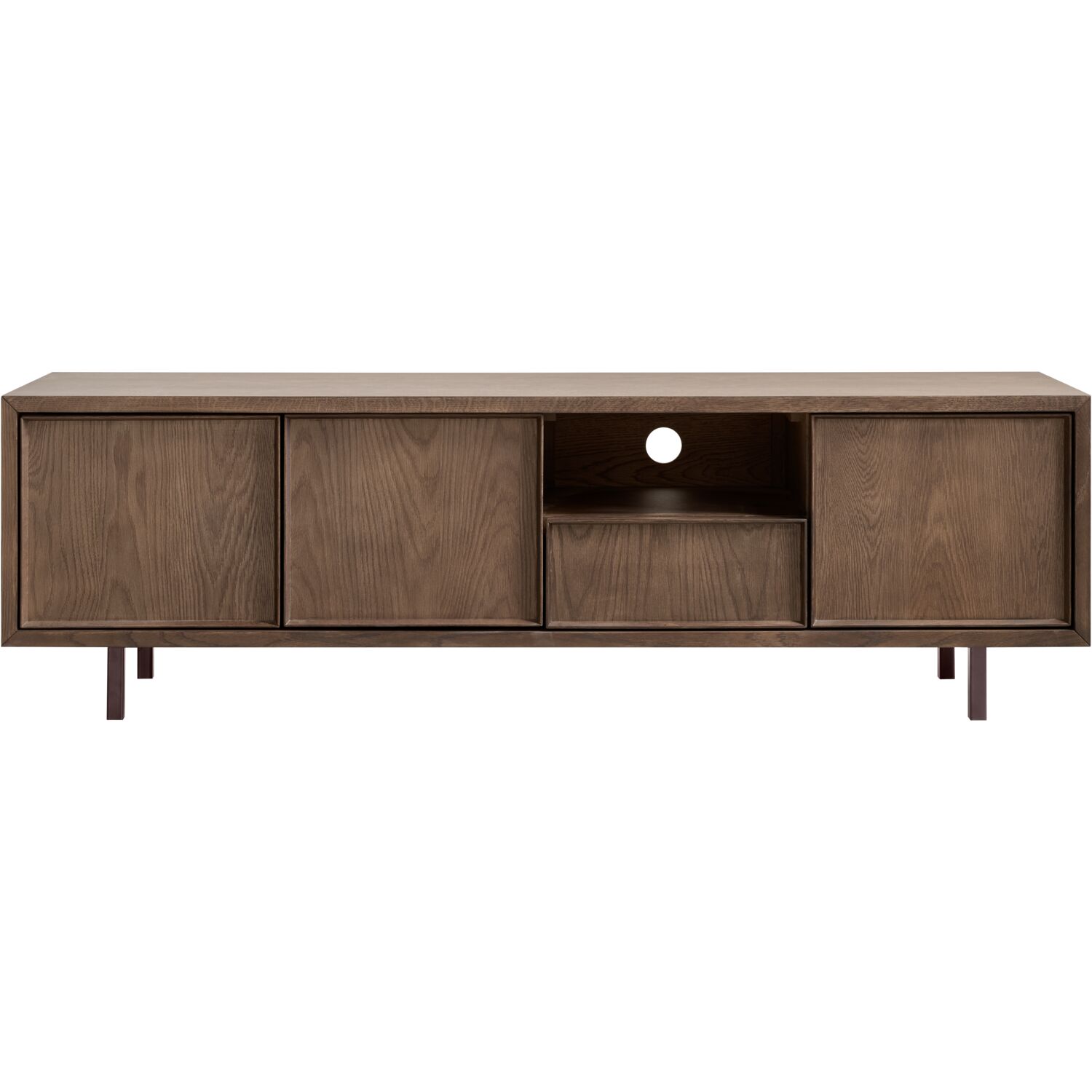 Tv-meubel Calvo 165 cm bruin