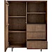 Opbergkast Calvo 143x115x045 cm bruin