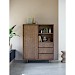 Opbergkast Calvo 143x115x045 cm bruin