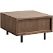 Salontafel Calvo bruin 64x64 cm vierkant
