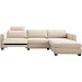 Hoekbank rechts Licato naturel relaxfunctie premium comfort